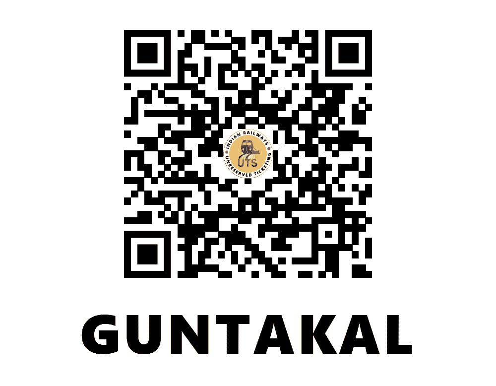 UTS QR Code for Guntakal - GTL