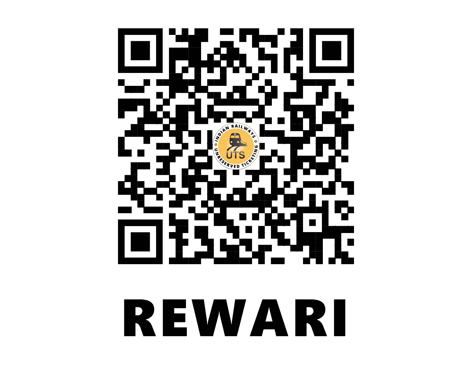 UTS QR Code for Rewari - RE