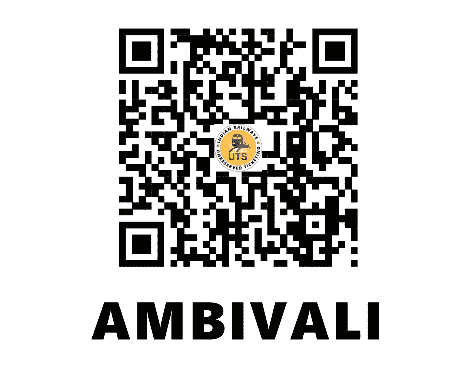 UTS QR Code for Ambivli - ABY