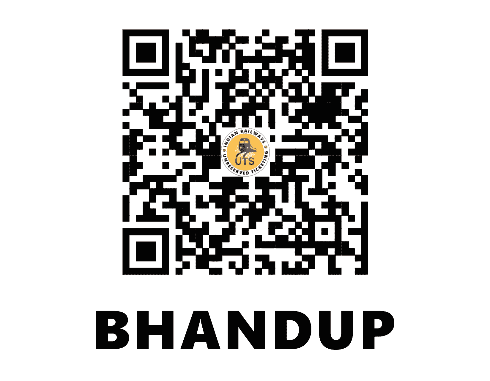 UTS QR Code for Bhandup - BND
