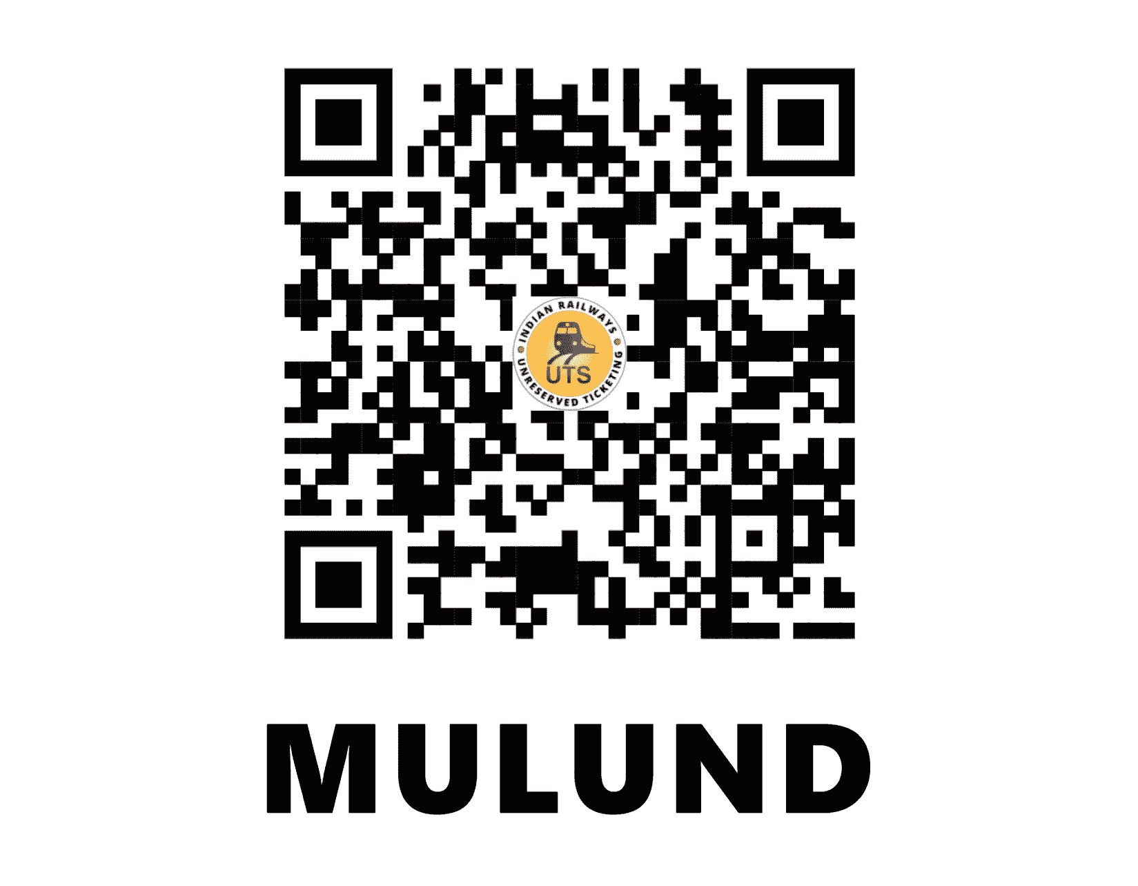 UTS QR Code for Mulund - MLND
