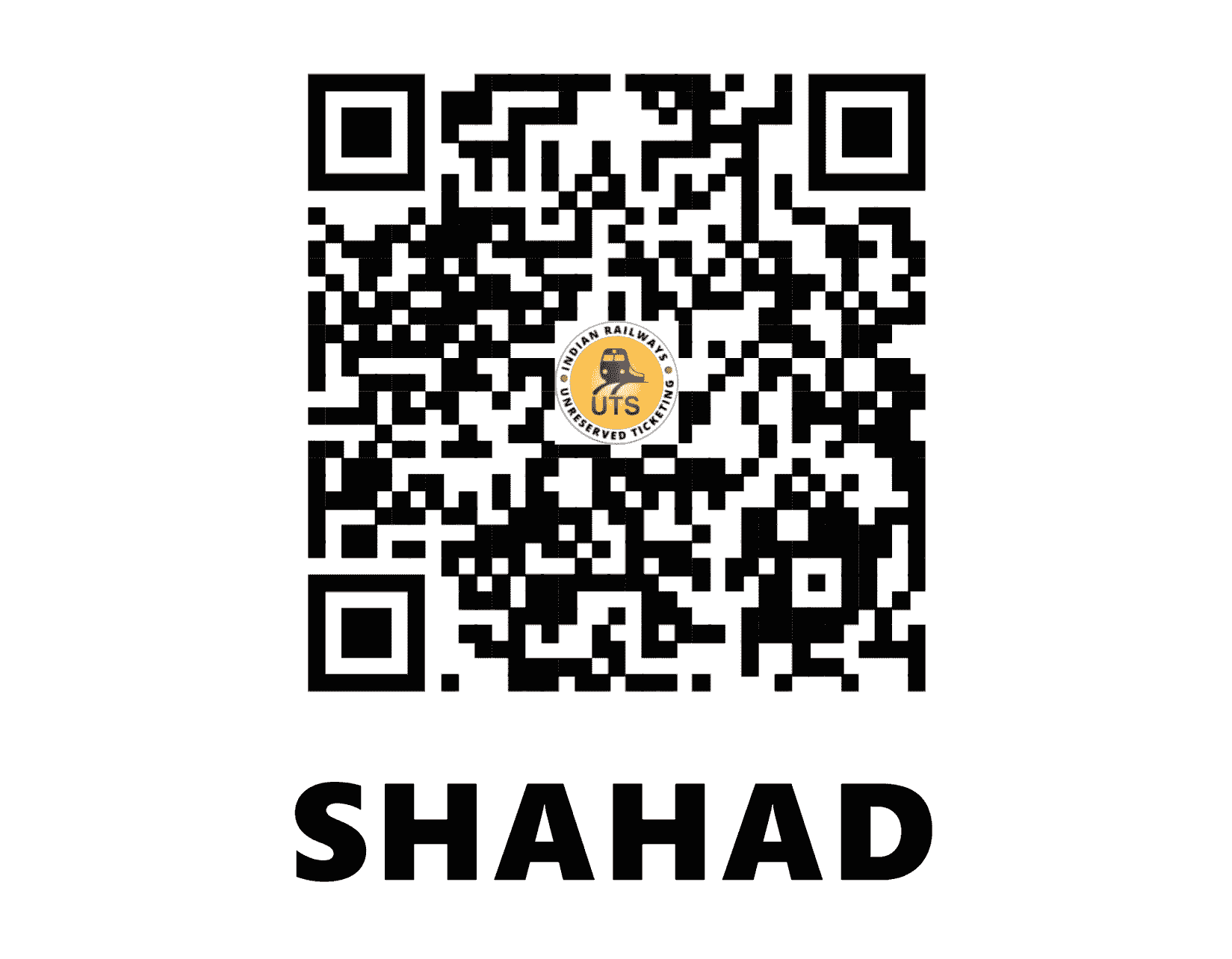 UTS QR Code for Shahad - SHAD