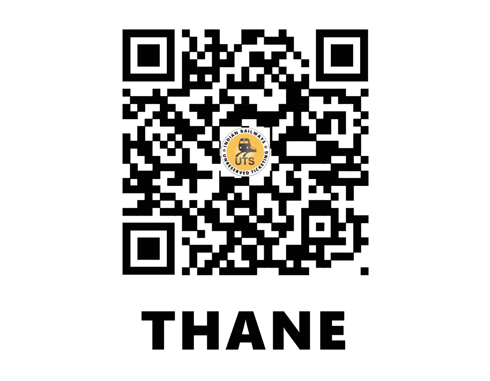 UTS QR Code for Thane - TNA