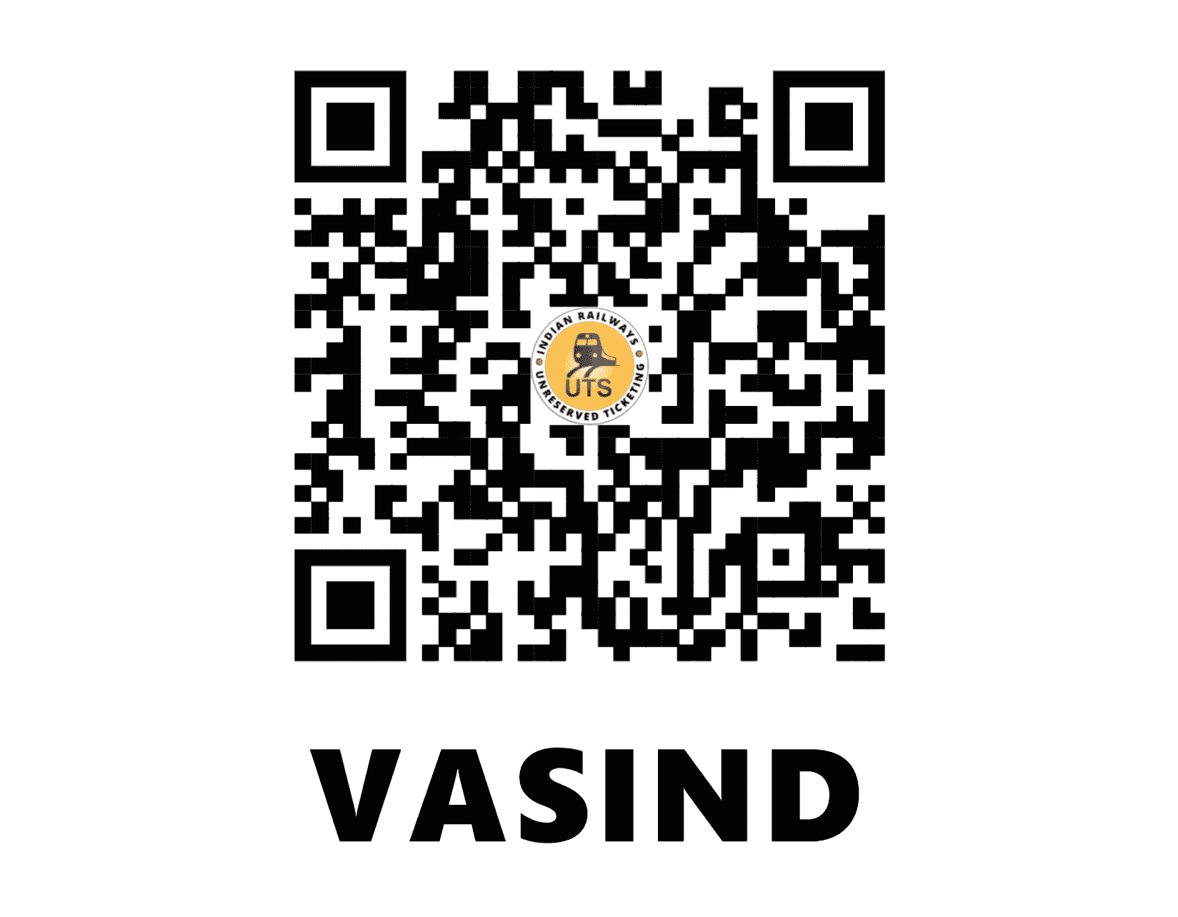 UTS QR Code for Vasind - VSD