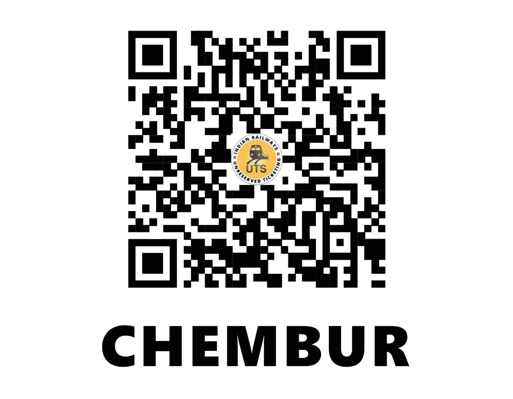 UTS QR Code for Chembur - CMBR