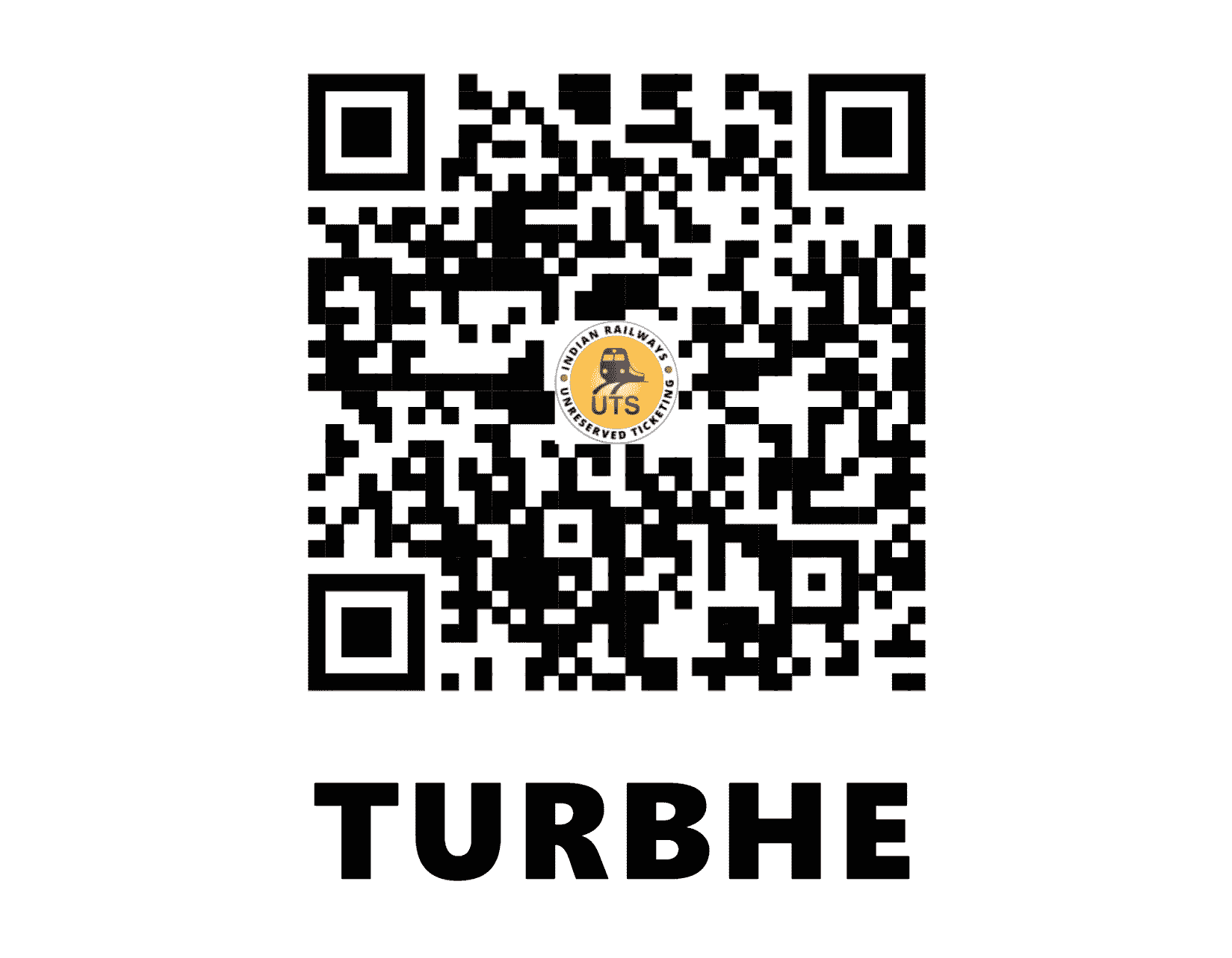 UTS QR Code for Turbhe - TUH