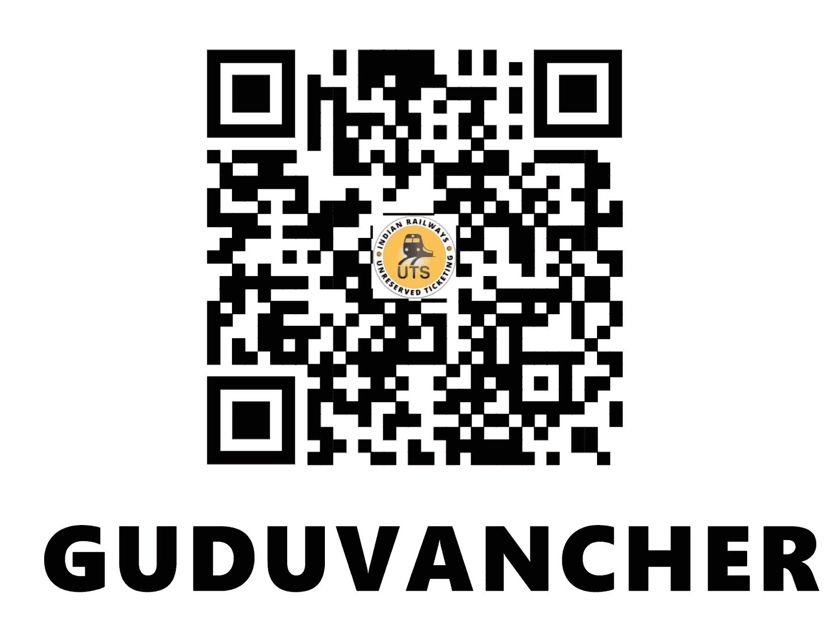 UTS QR Code for Guduvancheri - GI