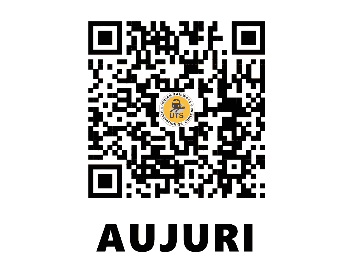 UTS QR Code for AUJURI - AJRE - NF (ASSAM)