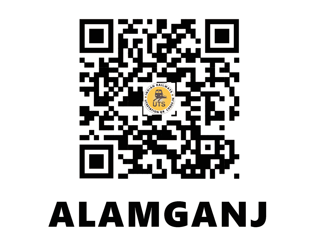 UTS QR Code for ALAMGANJ - ALMG - NF (ASSAM)