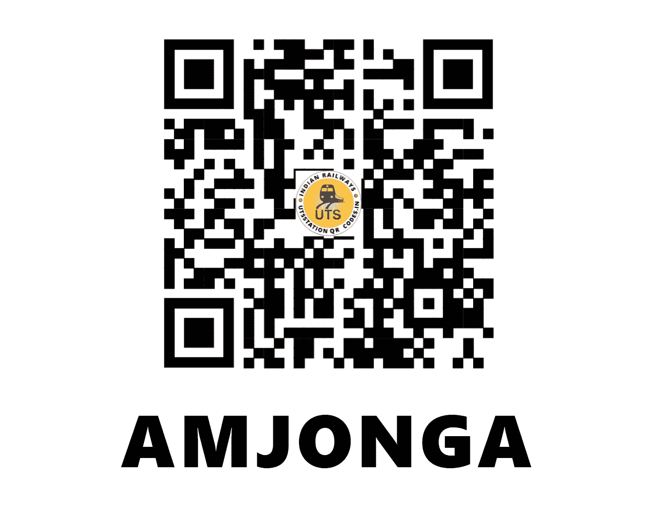 UTS QR Code for AMJONGA - AMGA - NF (ASSAM)
