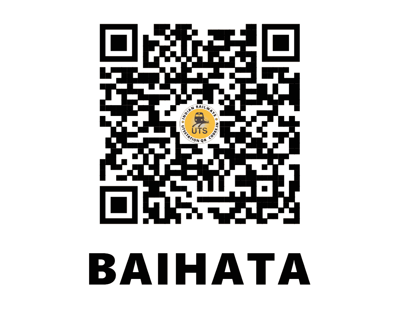 UTS QR Code for BAIHATA - BIZ - NF (ASSAM)