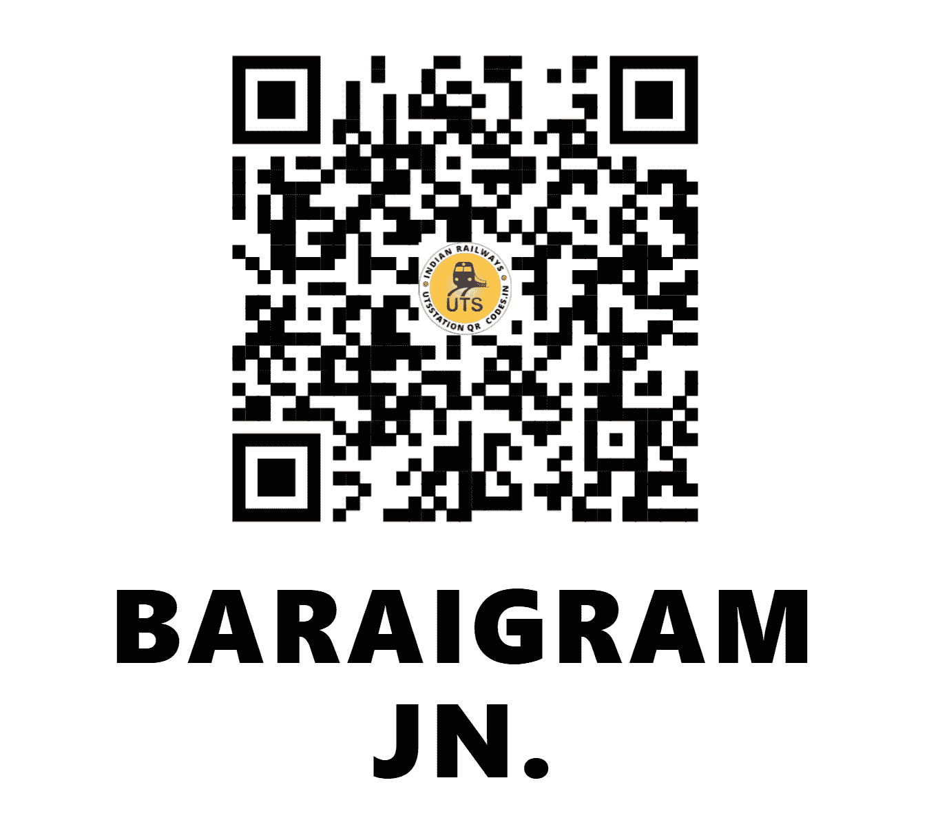 UTS QR Code for BARAIGRAM JN. - BRGM - NF (ASSAM)
