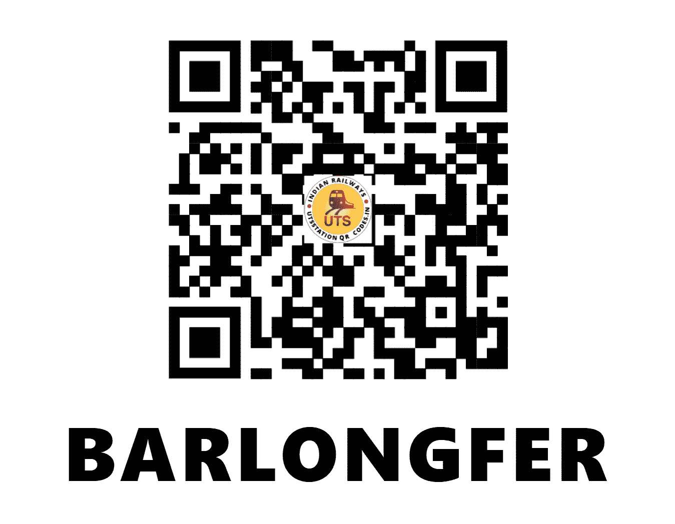 UTS QR Code for BARLONGFER - BRLF - NF (ASSAM)