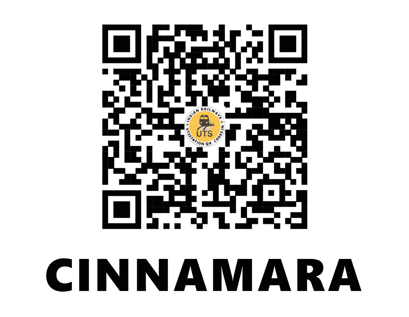 UTS QR Code for CINNAMARA - CMA - NF (ASSAM)