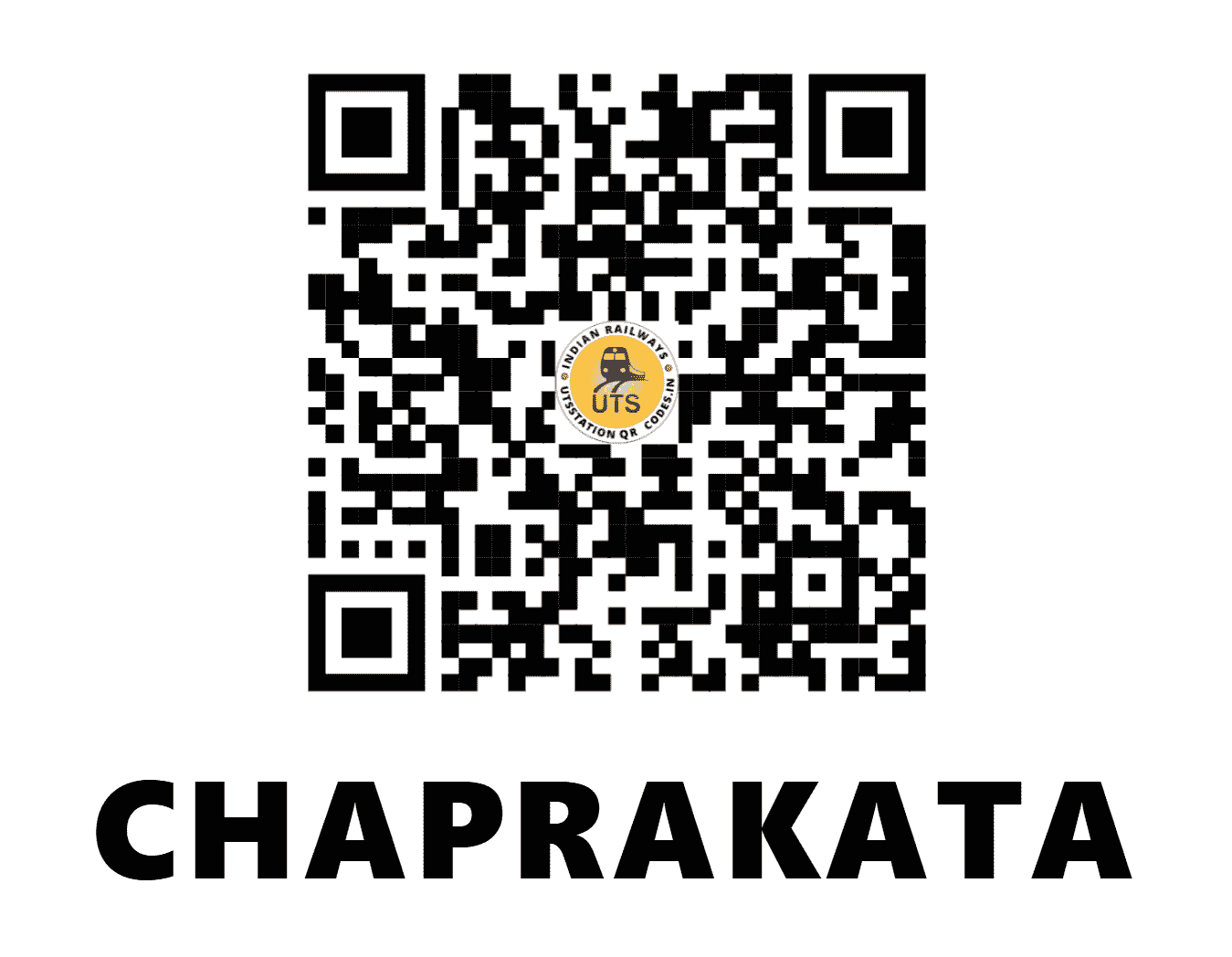 UTS QR Code for CHAPRAKATA - CPQ - NF (ASSAM)