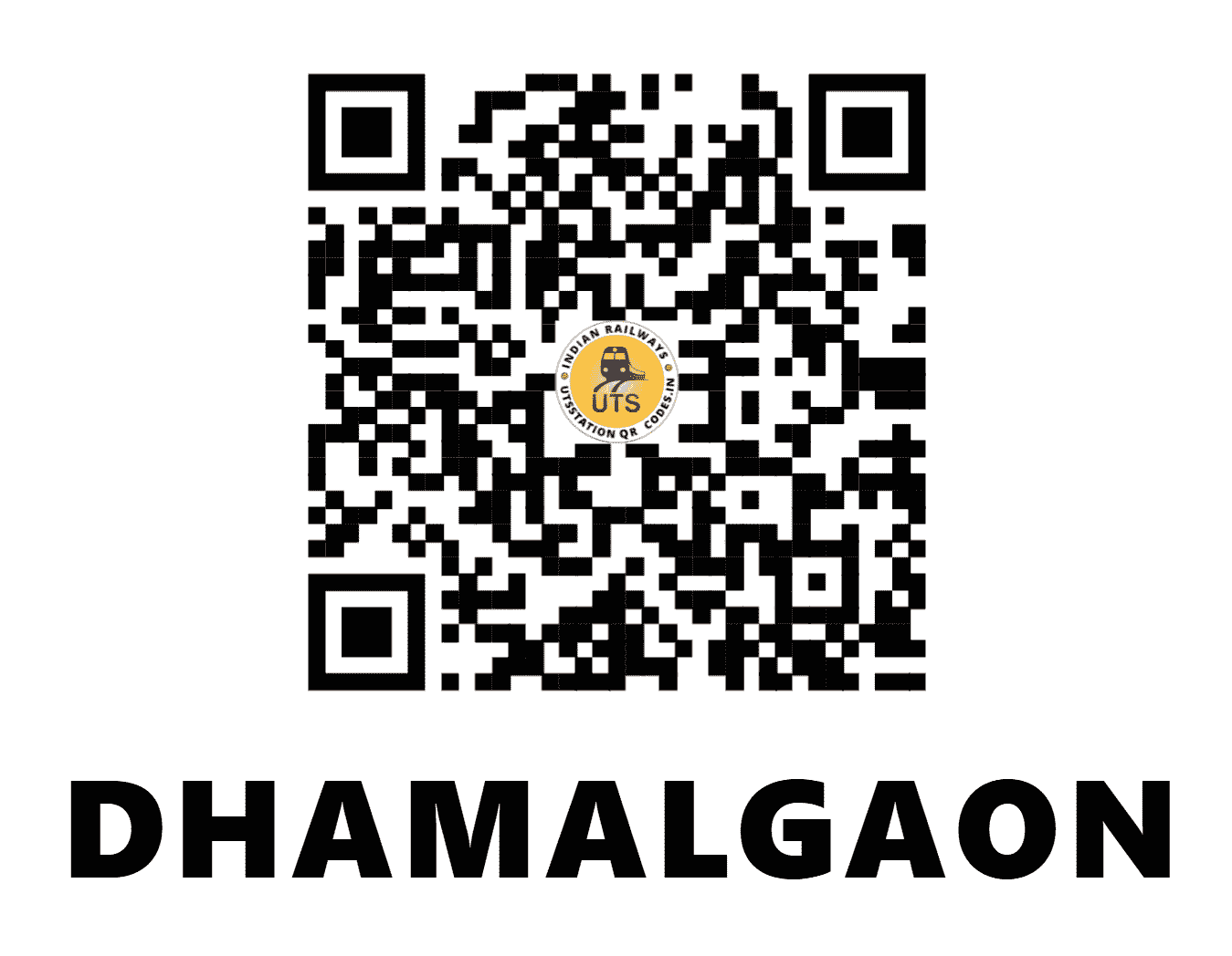 UTS QR Code for DHAMALGAON - DMGN - NF (ASSAM)