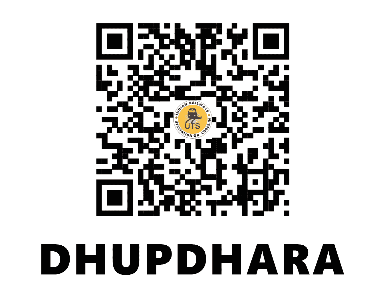 UTS QR Code for DHUPDHARA - DPRA - NF (ASSAM)