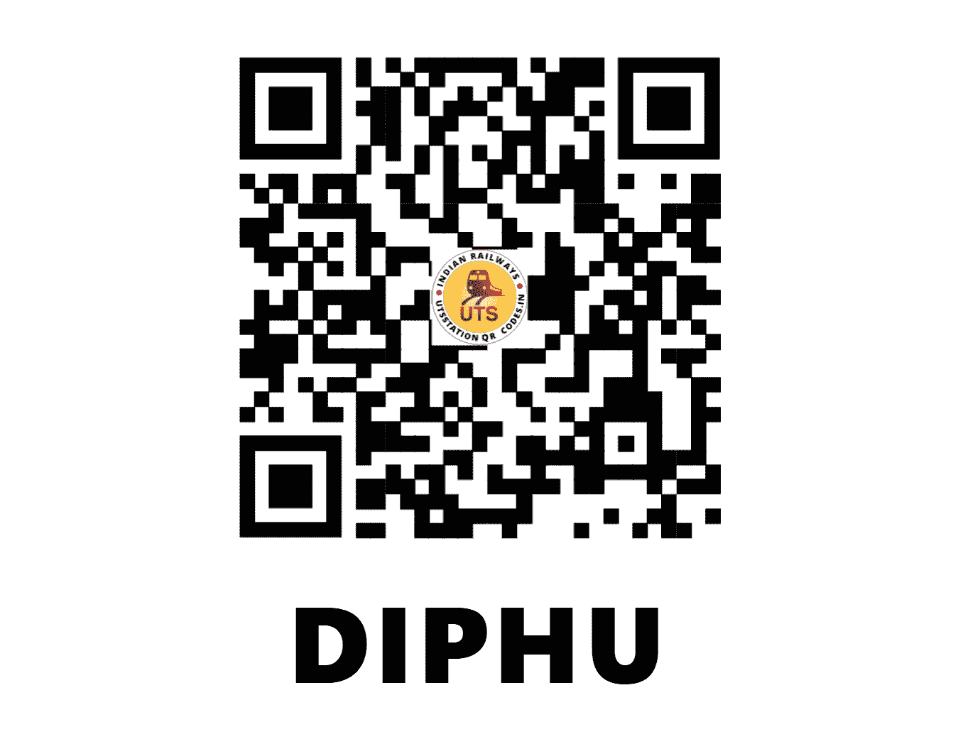 UTS QR Code for DIPHU - DPU - NF (ASSAM)