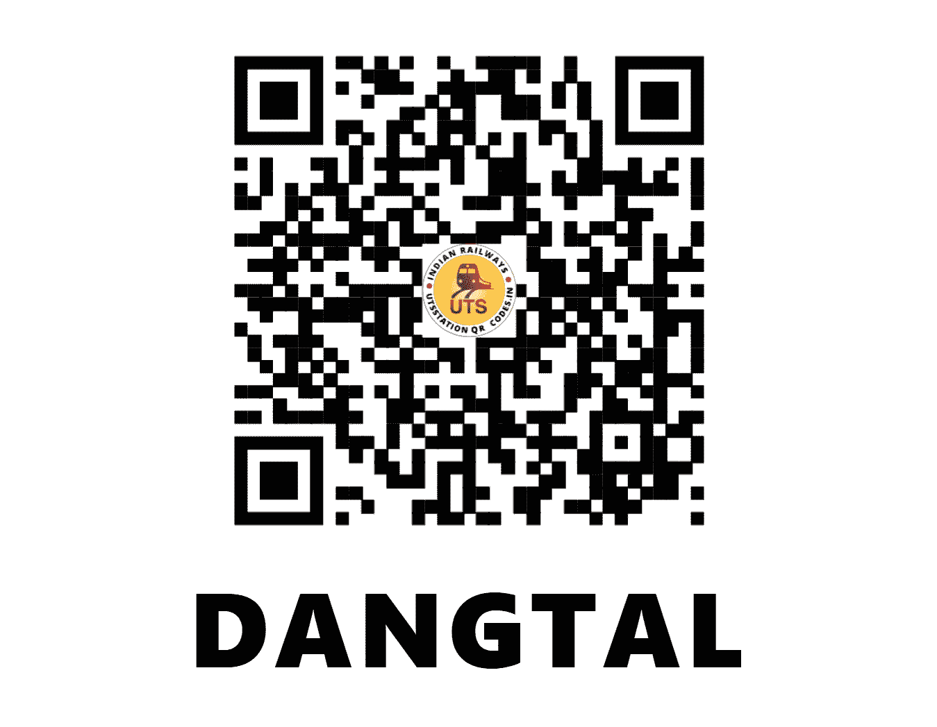 UTS QR Code for DANGTAL - DTX - NF (ASSAM)