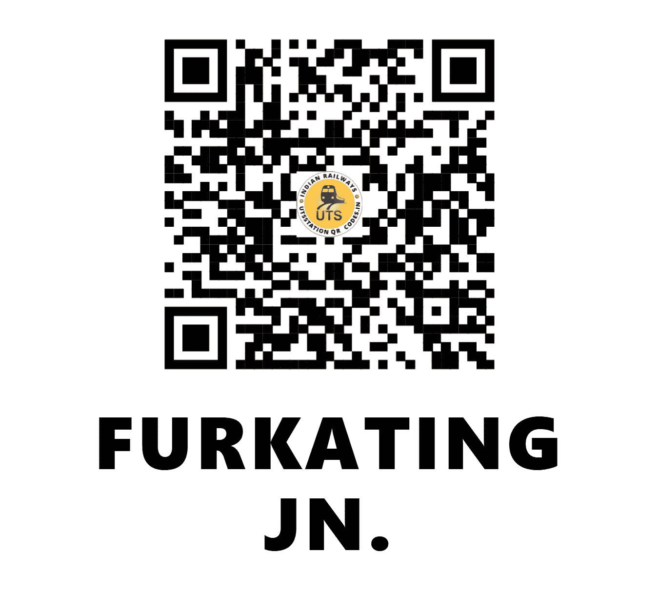 UTS QR Code for FURKATING JN. - FKG - NF (ASSAM)