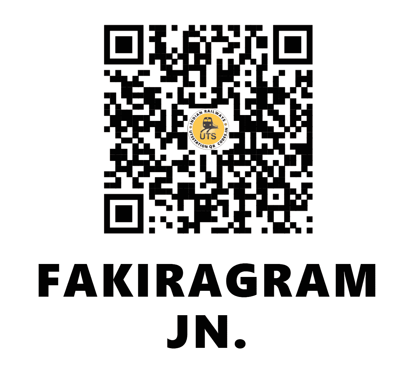 UTS QR Code for FAKIRAGRAM JN. - FKM - NF (ASSAM)