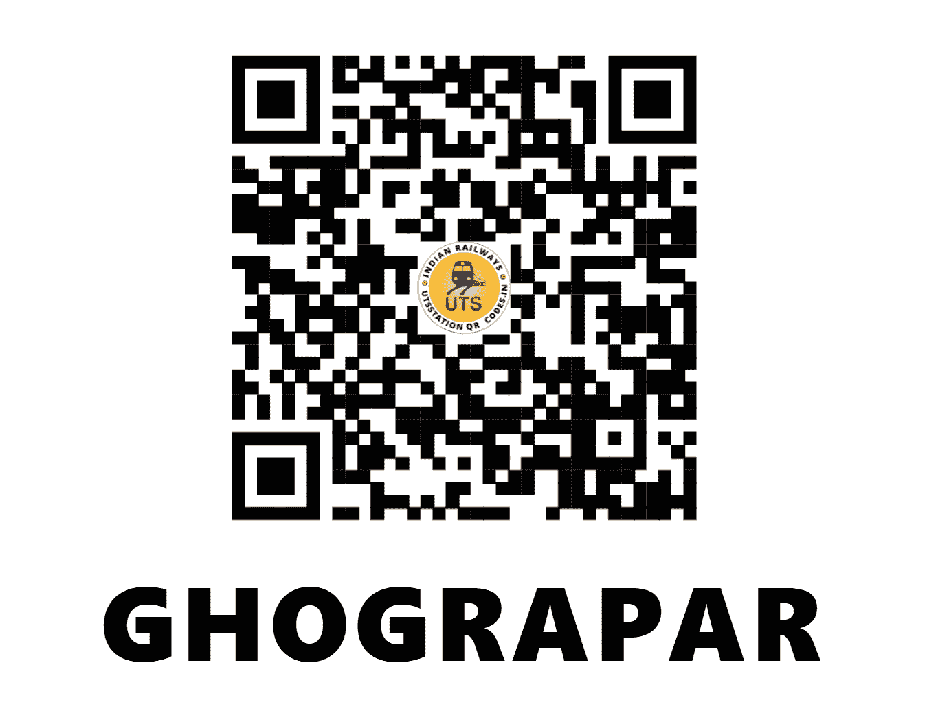 UTS QR Code for GHOGRAPAR - GOE - NF (ASSAM)