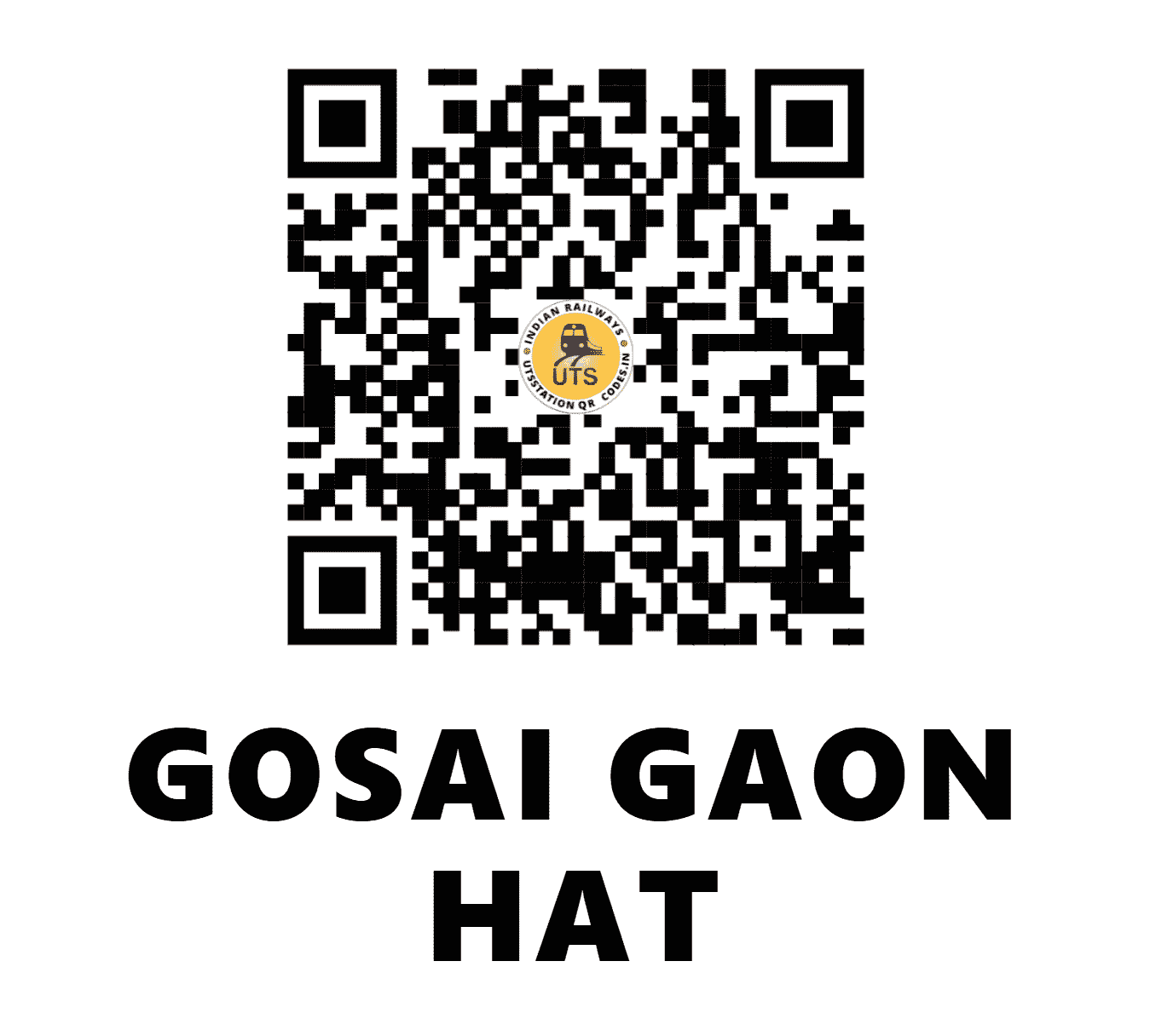 UTS QR Code for GOSAI GAON HAT - GOGH - NF (ASSAM)
