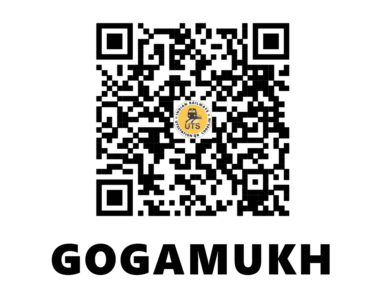UTS QR Code for GOGAMUKH - GOM - NF (ASSAM)