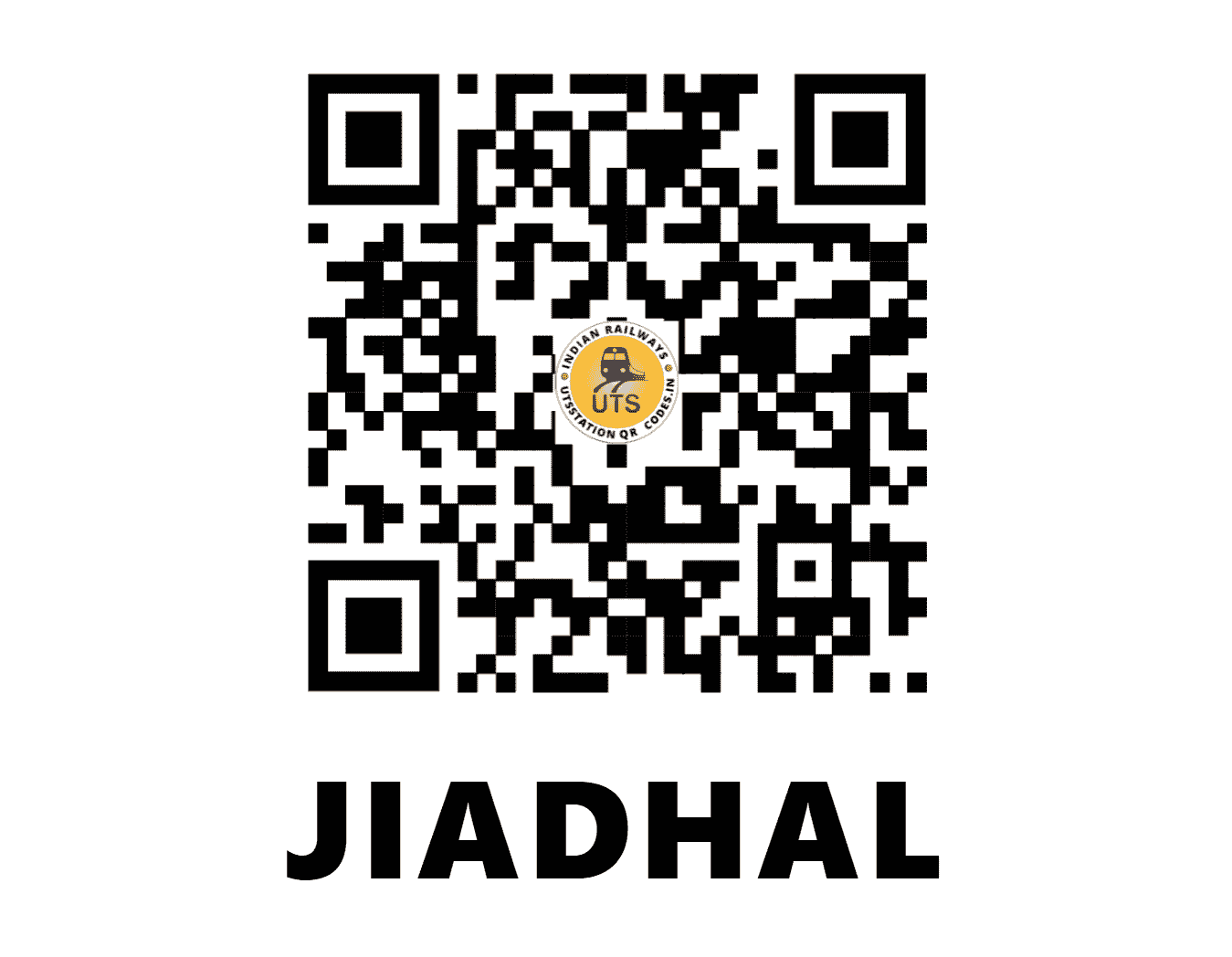 UTS QR Code for JIADHAL - JFD - NF (ASSAM)
