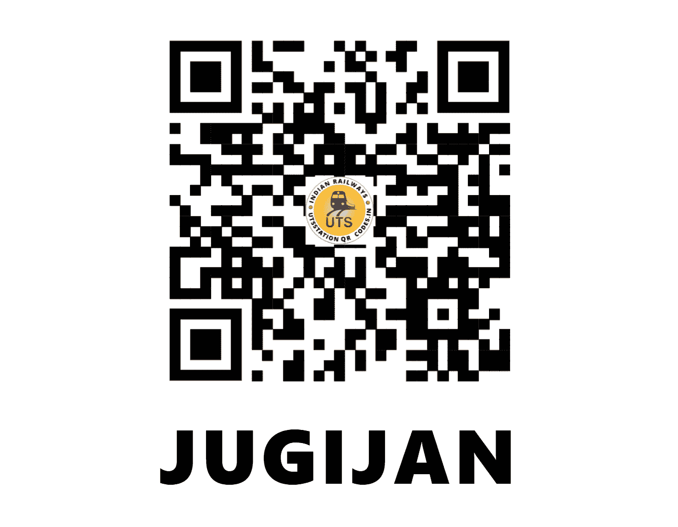 UTS QR Code for JUGIJAN - JGJN - NF (ASSAM)