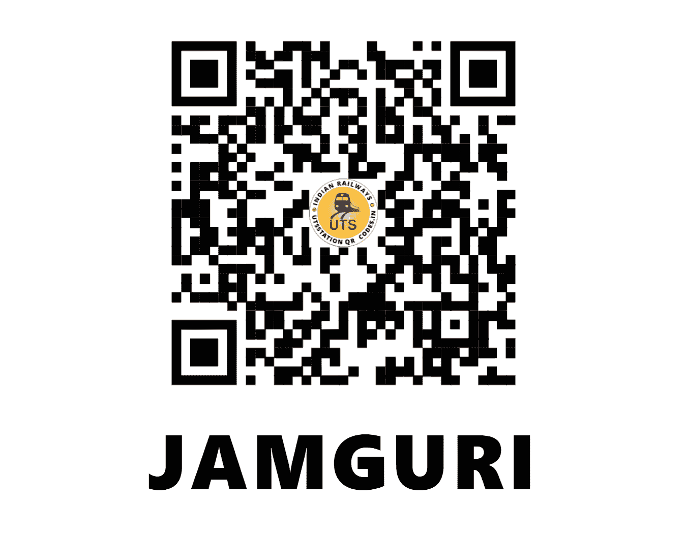 UTS QR Code for JAMGURI - JMI - NF (ASSAM)