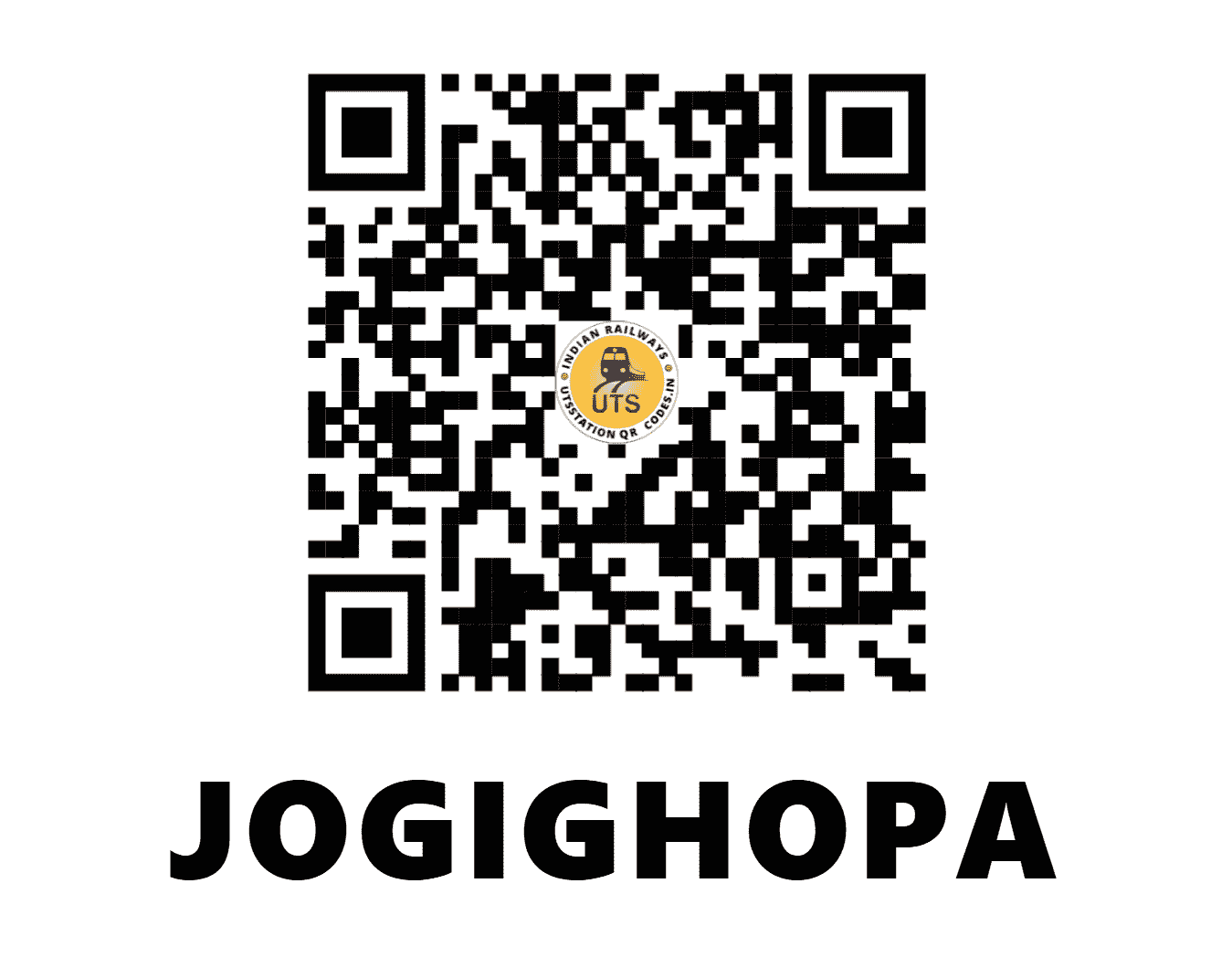 UTS QR Code for JOGIGHOPA - JPZ - NF (ASSAM)