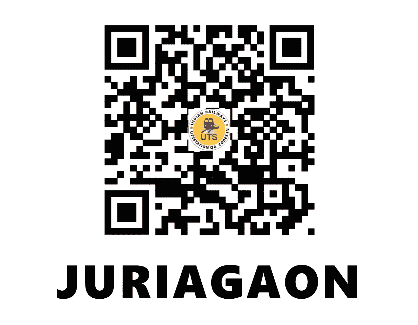 UTS QR Code for JURIAGAON - JRX - NF (ASSAM)