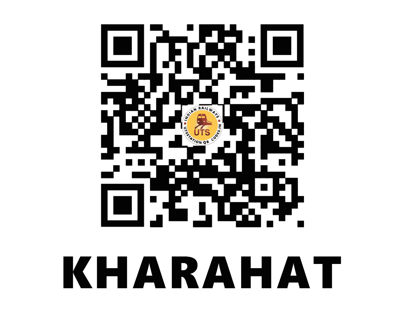 UTS QR Code for KHARAHAT - KRHT - NF (ASSAM)