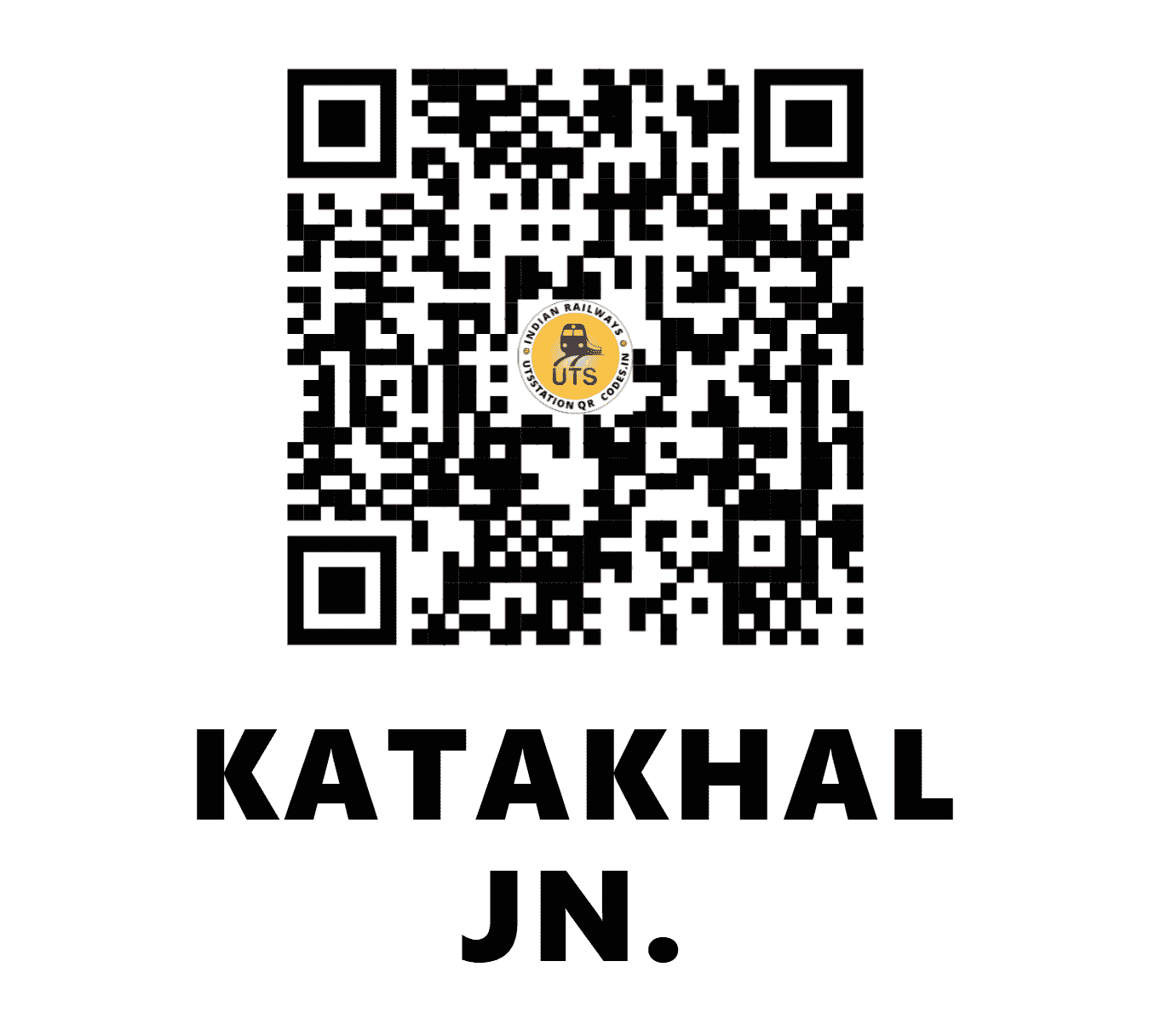 UTS QR Code for KATAKHAL JN. - KTX - NF (ASSAM)