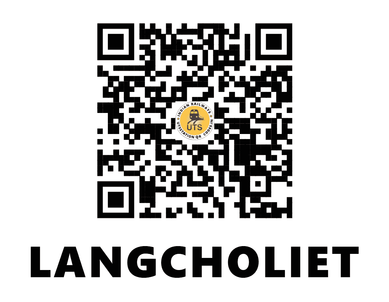UTS QR Code for LANGCHOLIET - LCT - NF (ASSAM)