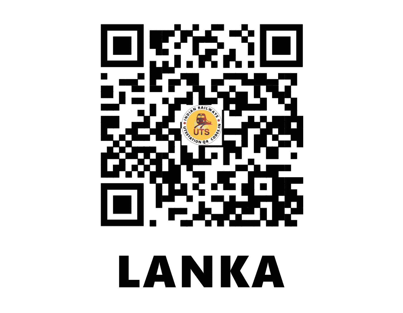 UTS QR Code for LANKA - LKA - NF (ASSAM)