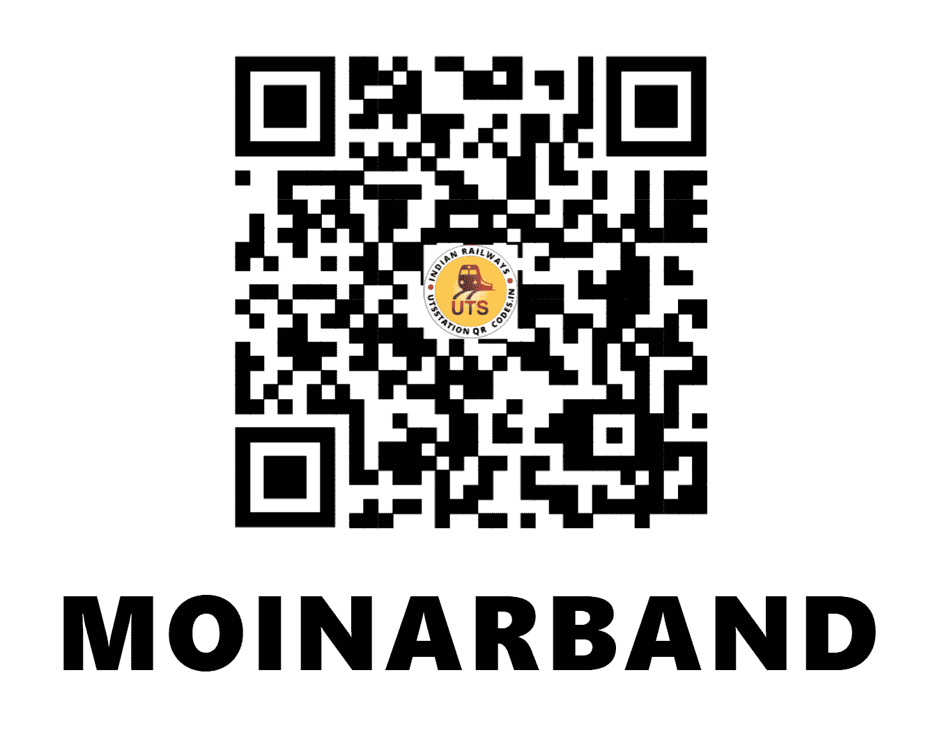 UTS QR Code for MOINARBAND - MRBD - NF (ASSAM)
