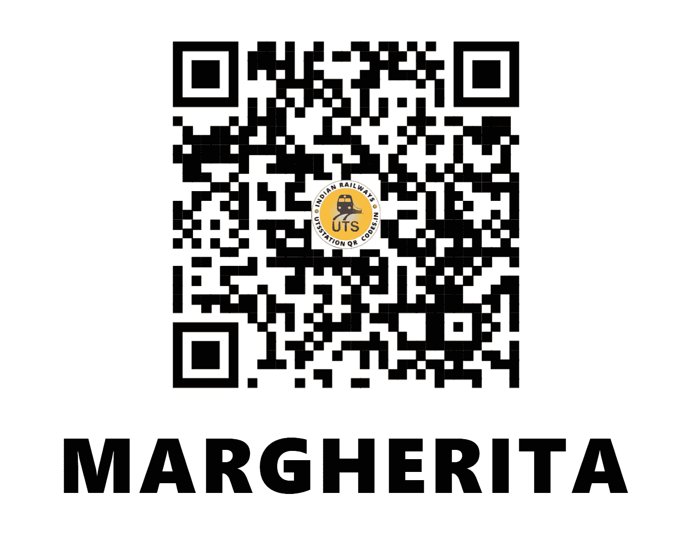 UTS QR Code for MARGHERITA - MRG - NF (ASSAM)