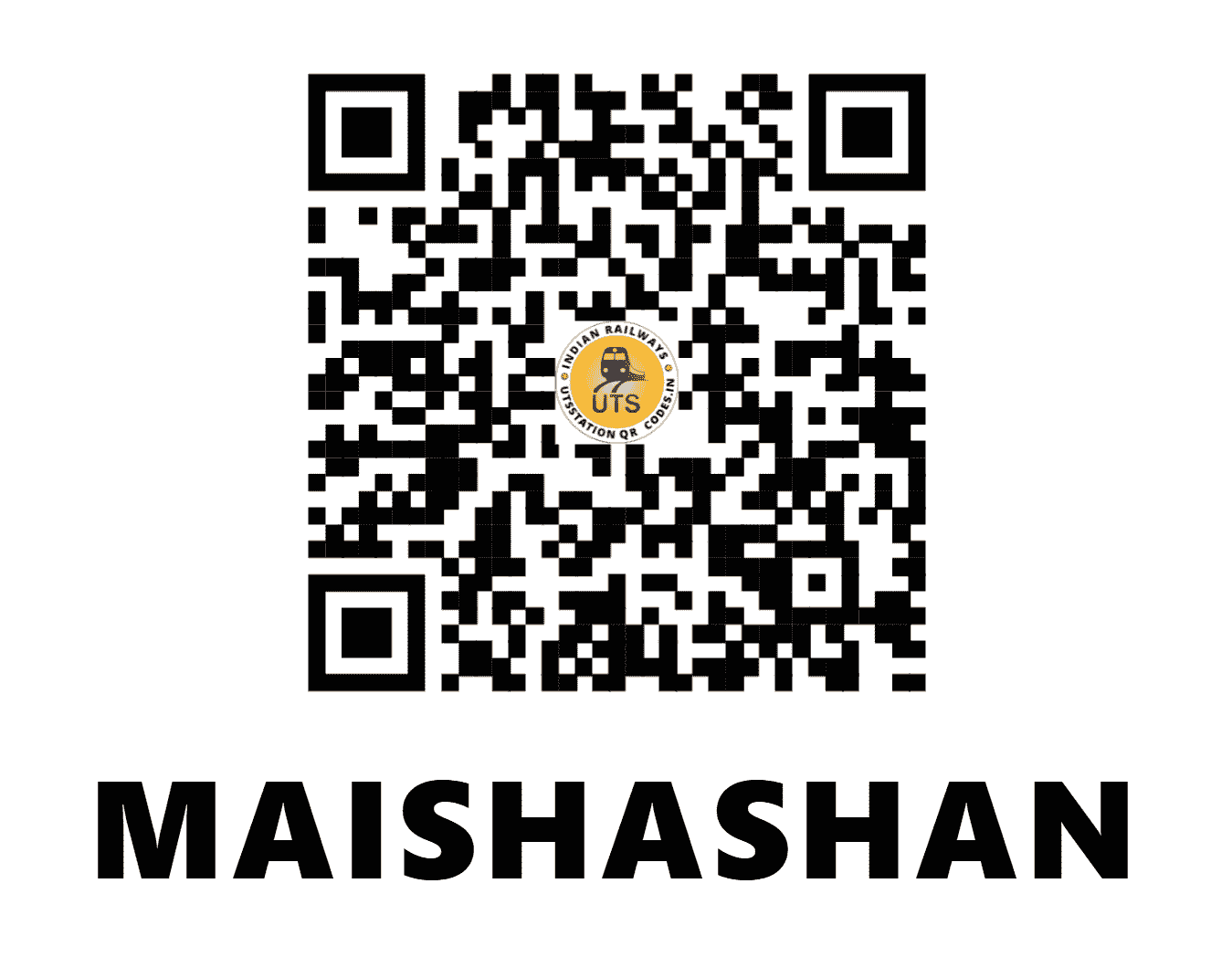 UTS QR Code for MAISHASHAN - MSSN - NF (ASSAM)