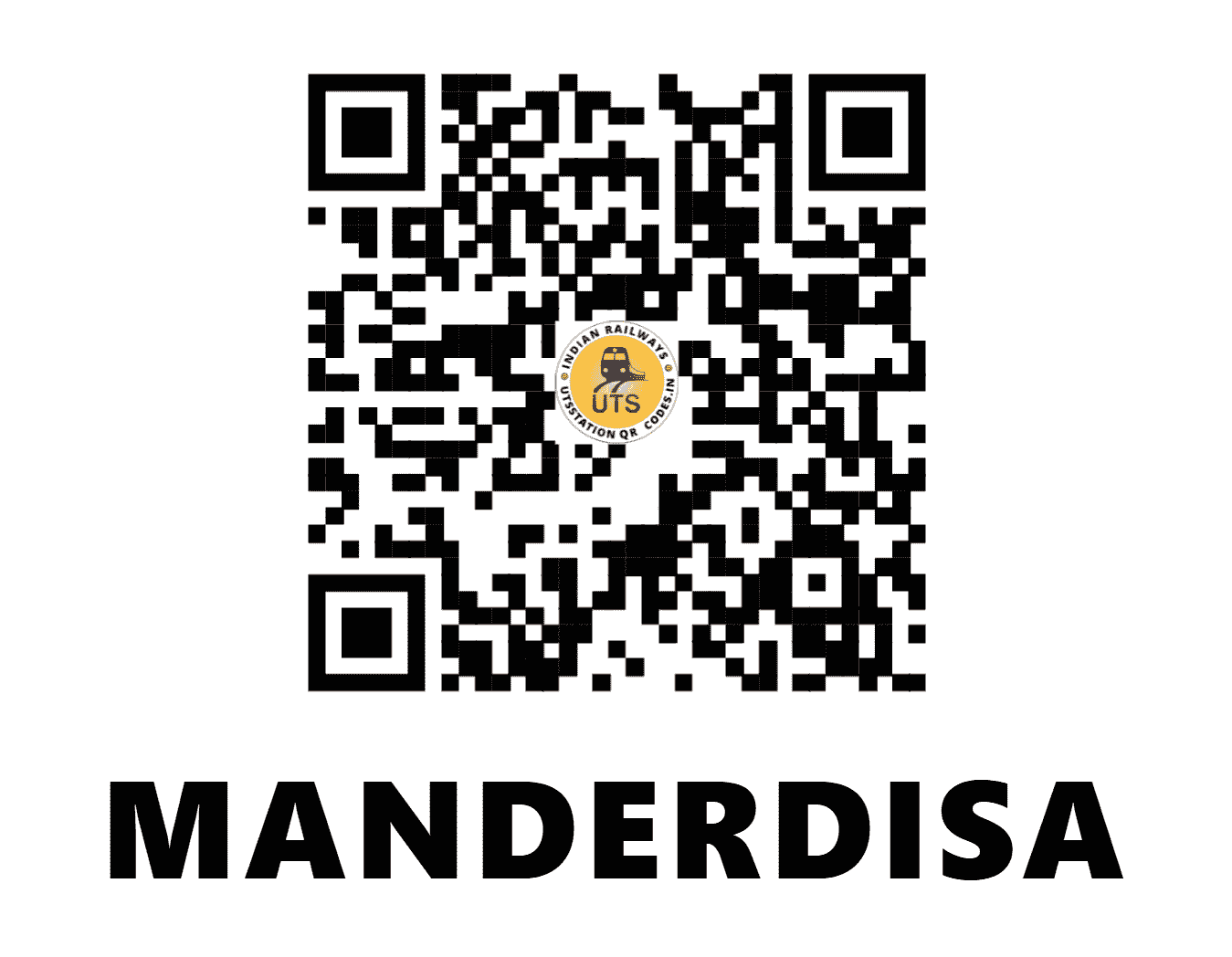 UTS QR Code for MANDERDISA - MYD - NF (ASSAM)