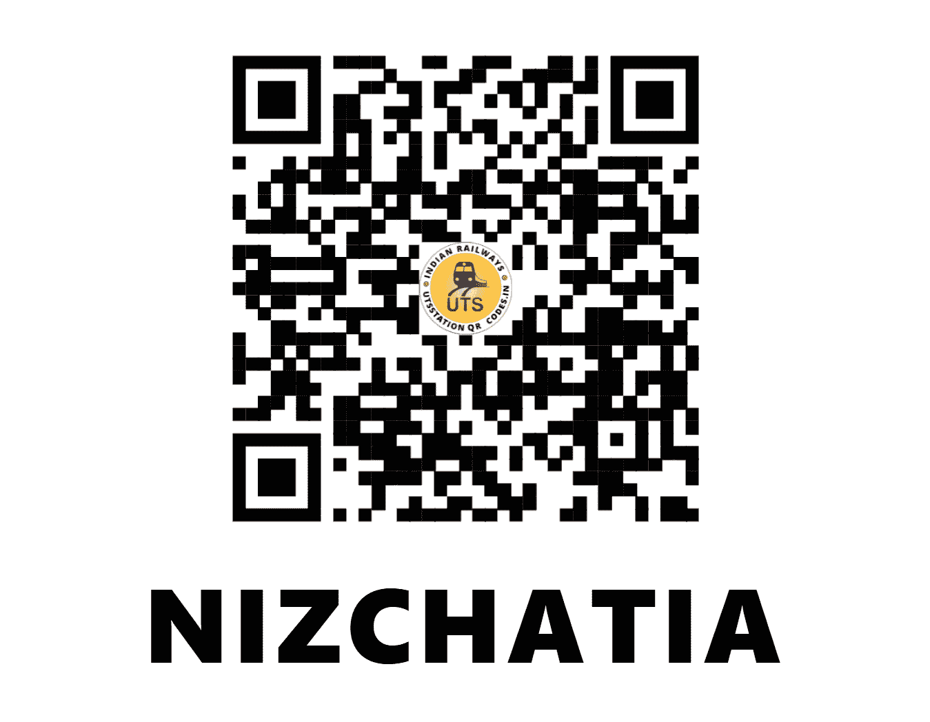UTS QR Code for NIZCHATIA - NCA - NF (ASSAM)