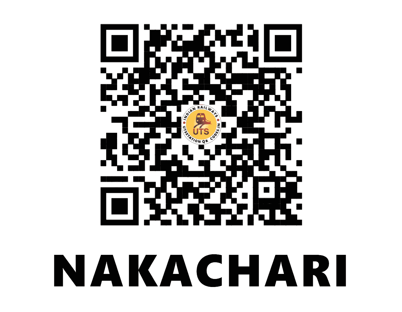 UTS QR Code for NAKACHARI - NCH - NF (ASSAM)