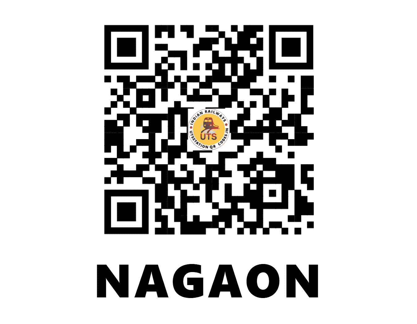 UTS QR Code for NAGAON - NGAN - NF (ASSAM)