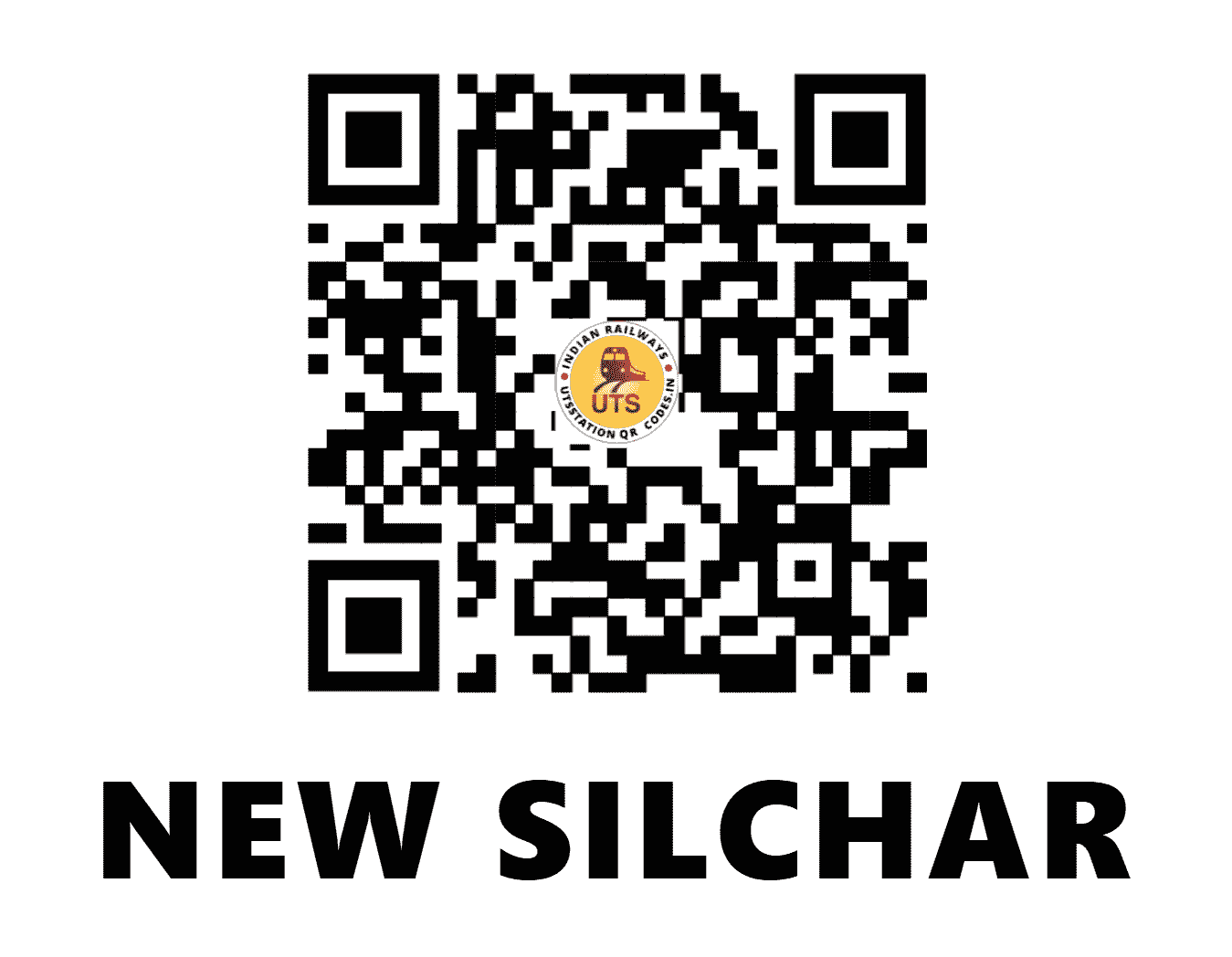 UTS QR Code for NEW SILCHAR - NSCL - NF (ASSAM)