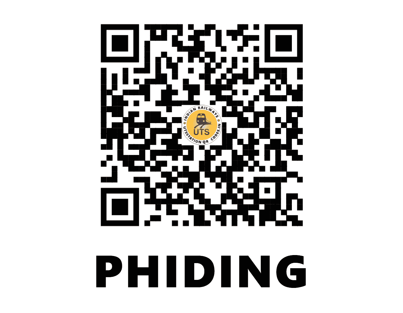 UTS QR Code for PHIDING - PDJ - NF (ASSAM)