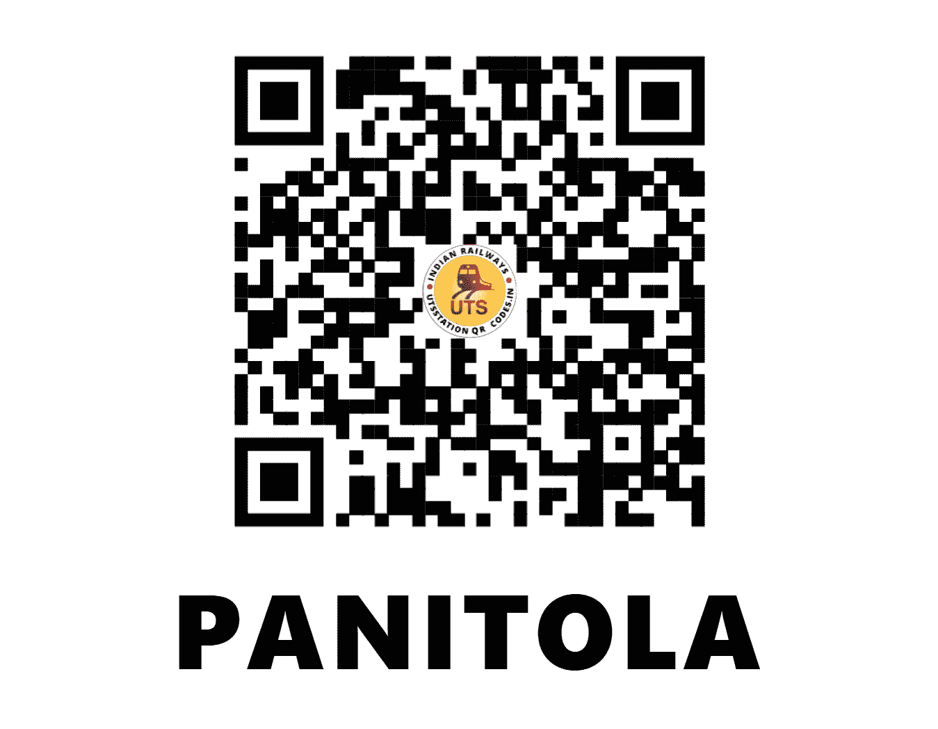 UTS QR Code for PANITOLA - PNT - NF (ASSAM)