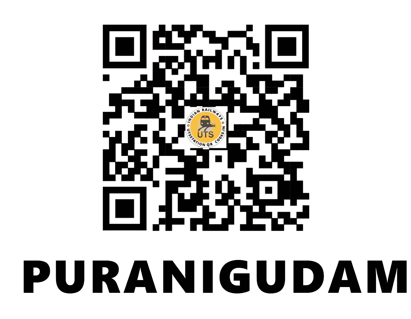 UTS QR Code for PURANIGUDAM - PUQ - NF (ASSAM)