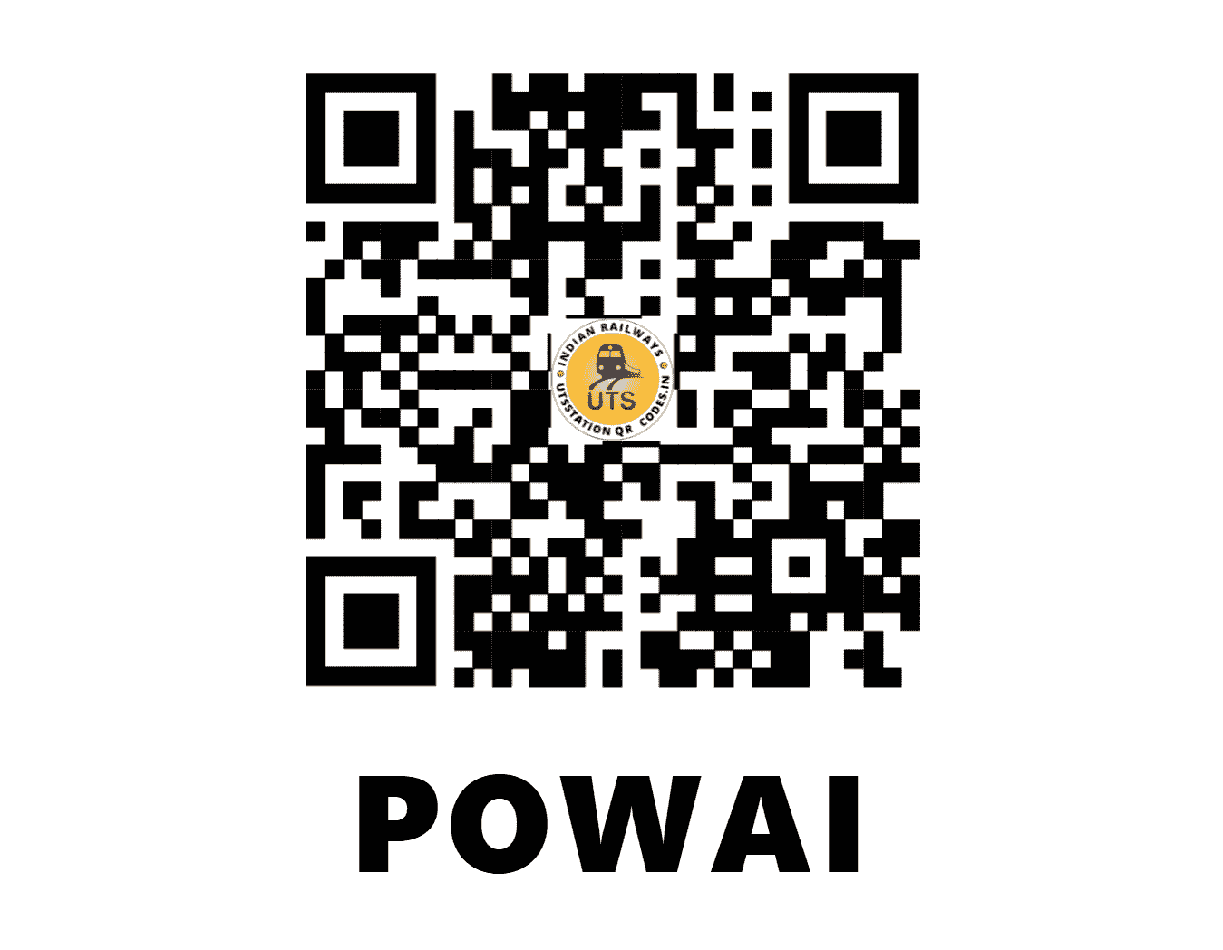 UTS QR Code for POWAI - PWA - NF (ASSAM)