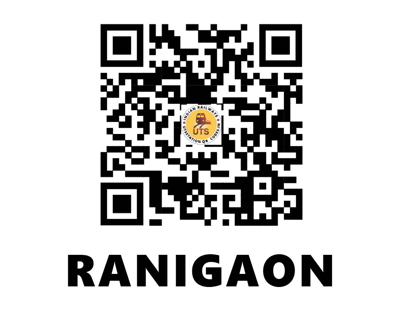 UTS QR Code for RANIGAON - RNGN - NF (ASSAM)